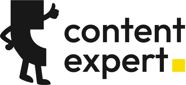 Black Content Expert Logo